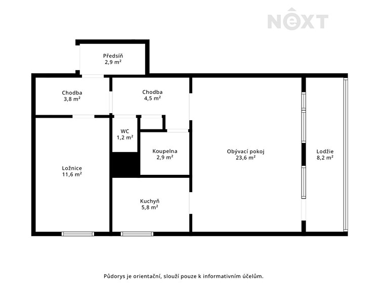 Квартира 2+1 на продаж, 67 м² (14 з 29)