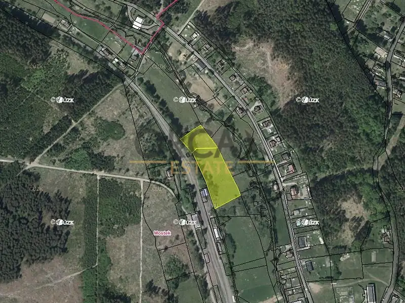 Prodej louky 9209 m², Mostek – náhled fotky 2