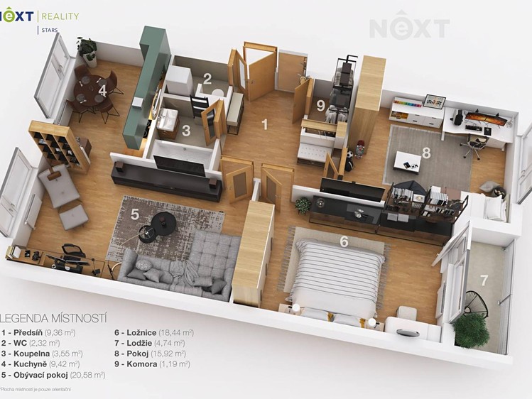 Квартира 3+1 на продаж, 83 м² (30 з 30)