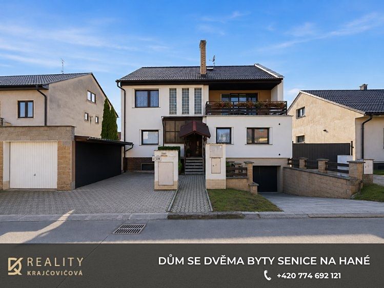 Prodej rodinného domu 190 m², pozemek 512 m², Senice na Hané – fotka 1 z 3