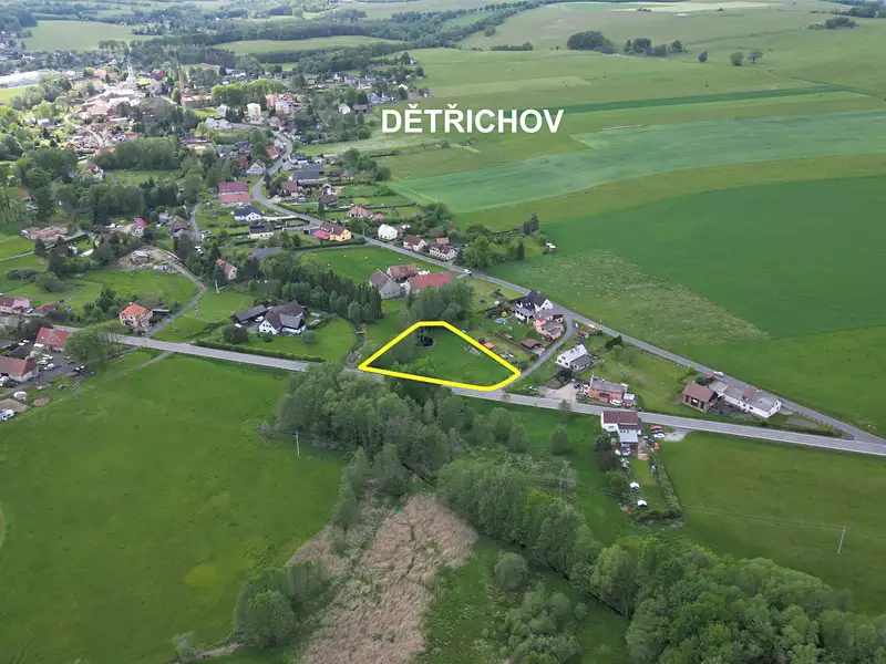 Prodej stavebního pozemku 3454 m², Dětřichov – náhled fotky 1