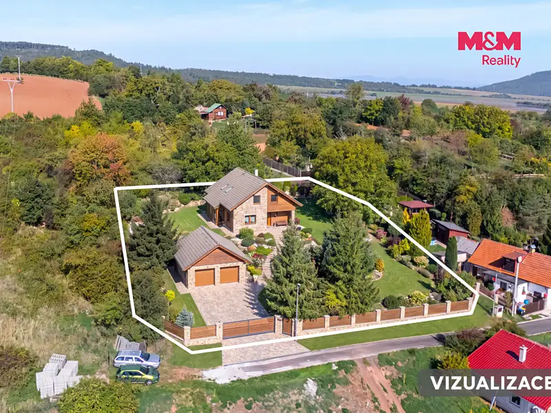 Prodej stavebního pozemku 1752 m², Pnětluky – náhled fotky 2