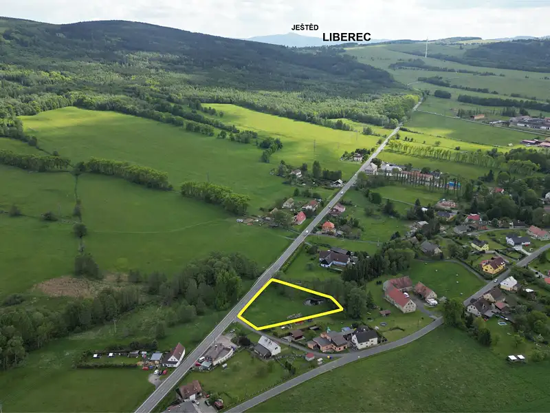 Prodej stavebního pozemku 3454 m², Dětřichov – náhled fotky 2