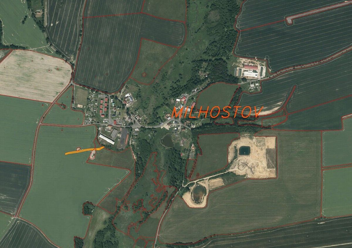 Prodej pole 1500 m² – fotografie 2