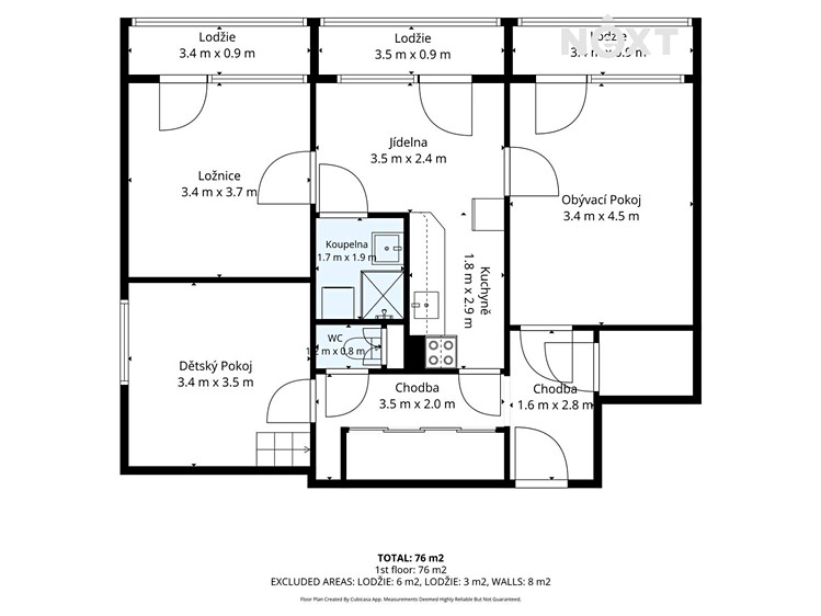 Wohnung 3+1 zum Kauf, 71 m² (16 von 16)