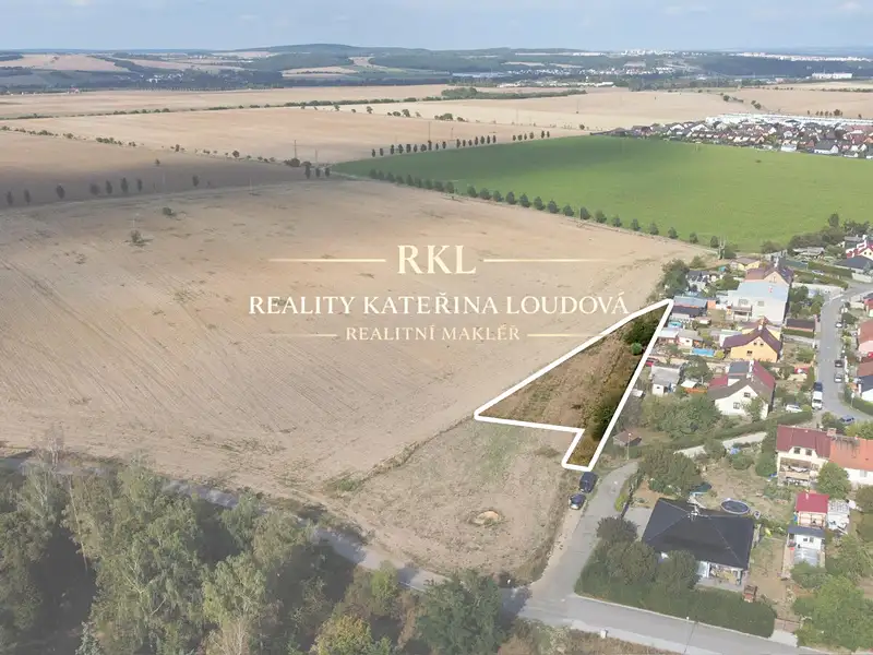 Prodej stavebního pozemku 1354 m², Vejprnice – náhled fotky 1