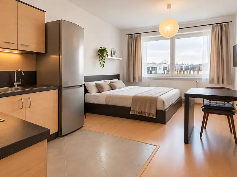 Pronájem bytu 1+kk 29 m², Praha – náhled fotky 1