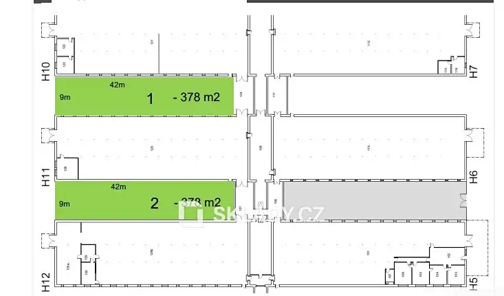 Pronájem komerčního pozemku 378 m², Praha – náhled fotky 3