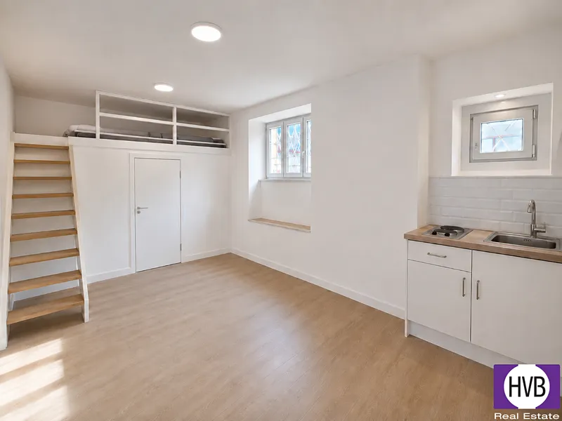 Prodej jednotky 1+kk 29 m2, OV, Praha 10 - Záběhlice, projek