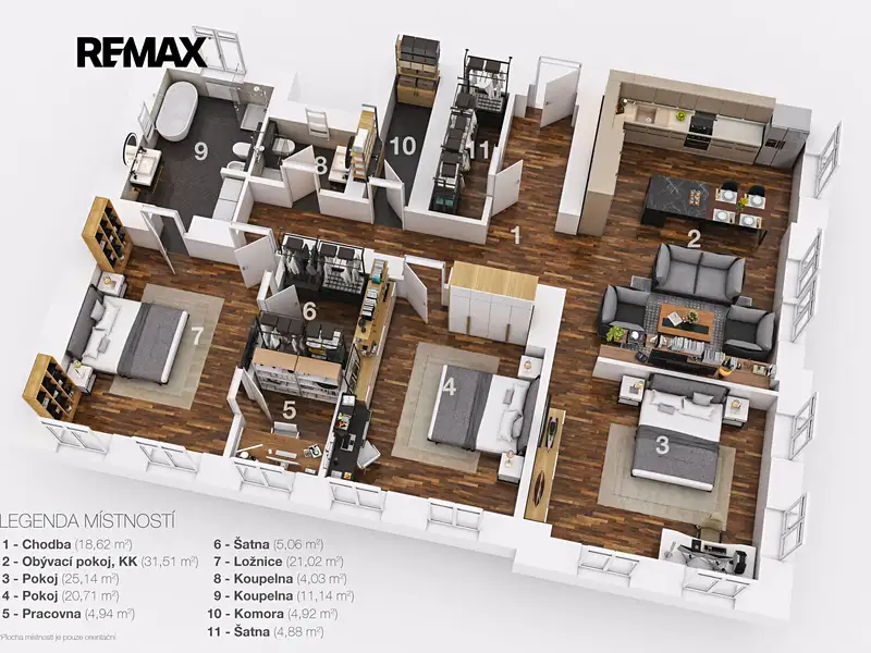 Prodej bytu 4+kk 150 m², Ostrava – náhled fotky 3