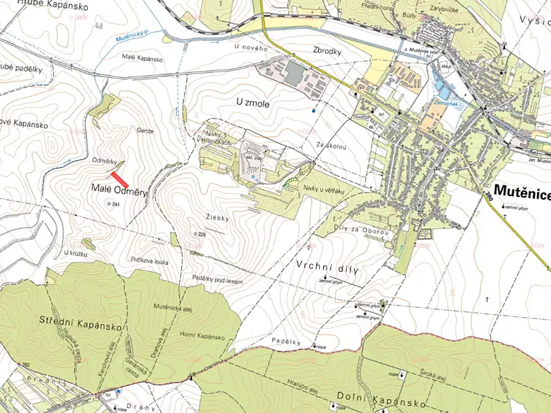 Prodej pole 2000 m², Mutěnice – náhled fotky 2