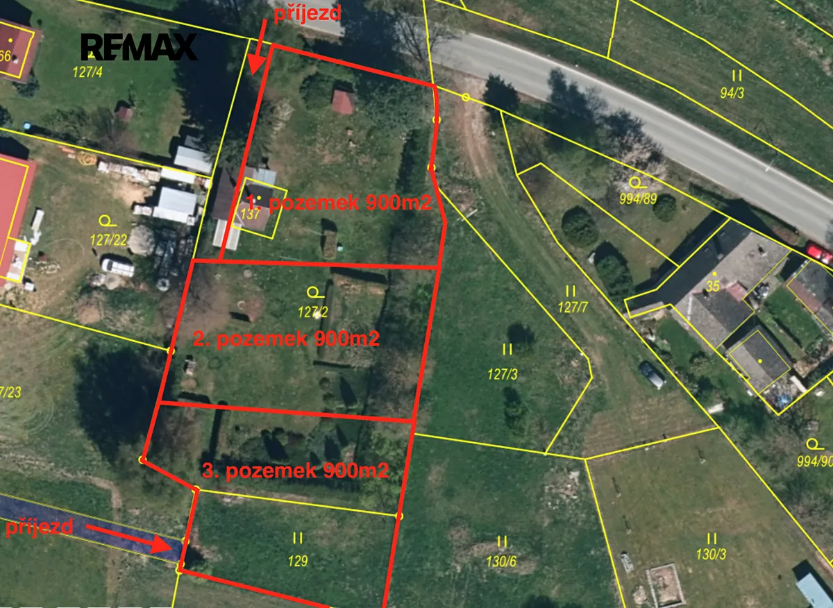 Prodej stavebního pozemku 2829 m²