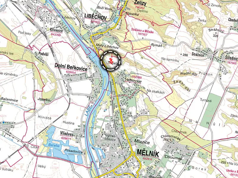 Prodej pole 5033 m², Mělník – náhled fotky 3