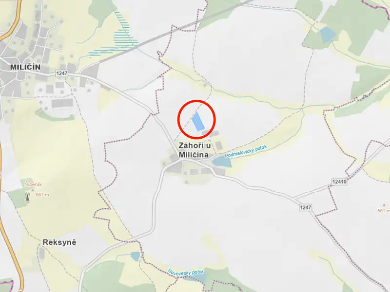 Prodej pole 8580 m², Miličín – náhled fotky 3