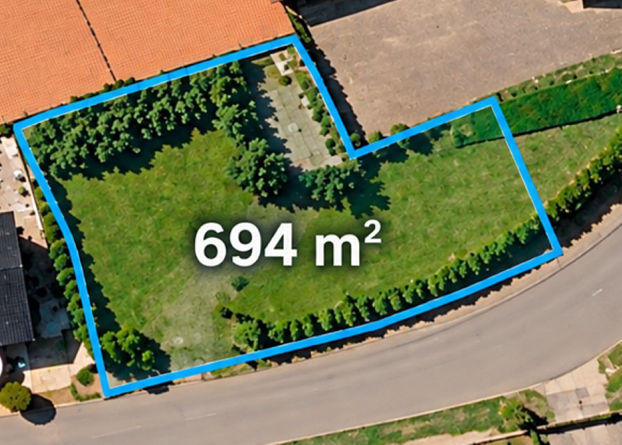Prodej zahrady 694 m², Veverské Knínice – fotka 1 z 3