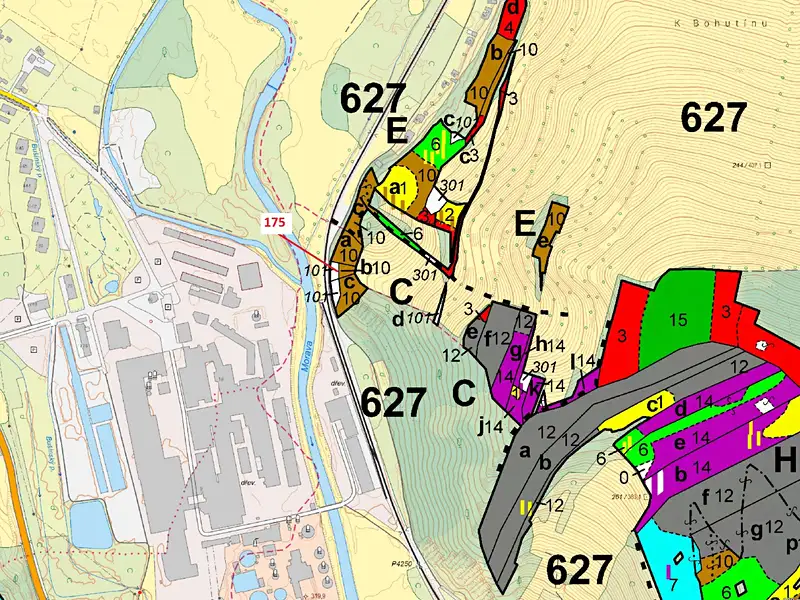 Dražba lesa 827 m², Bohutín – náhled fotky 3