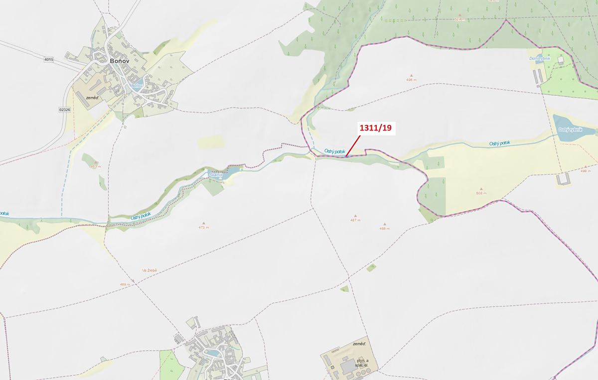 Dražba lesa 154 m², Myslibořice – fotka 1 z 3