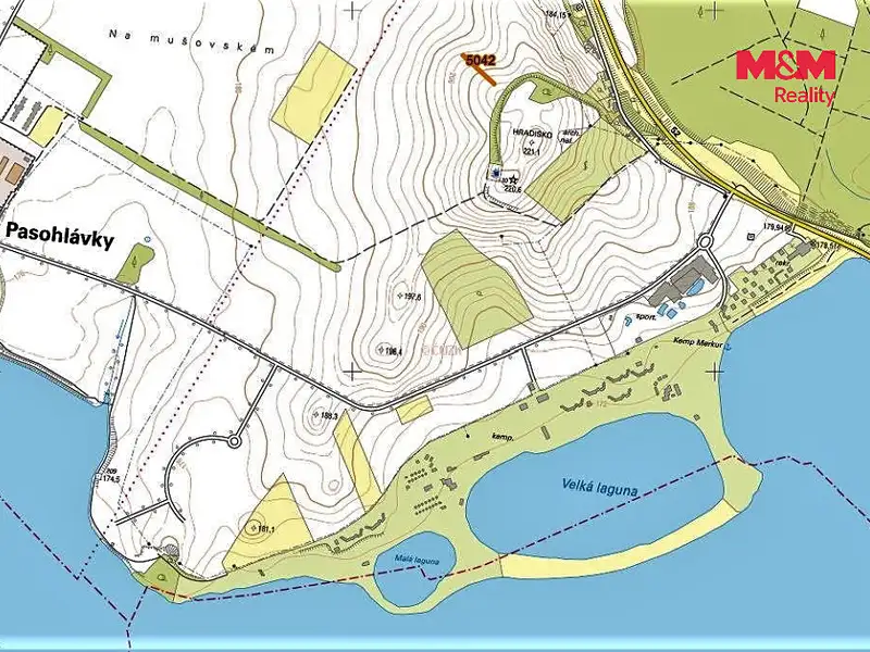 Prodej pole 650 m², Pasohlávky – náhled fotky 2
