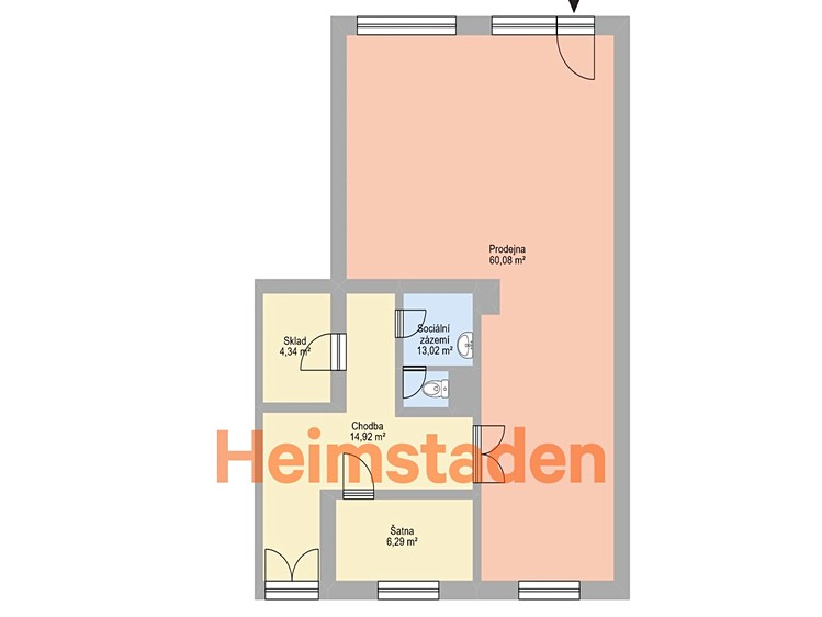 Комерційне приміщення в оренду, 89 м² (12 з 13)