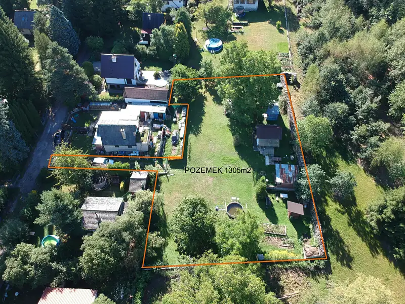 Prodej stavebního pozemku 1304 m², Psáry – náhled fotky 2