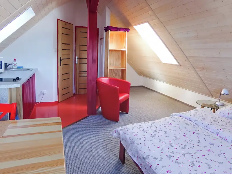 Pronájem bytu 1+kk 26 m², Dlouhý Most, okres Liberec
