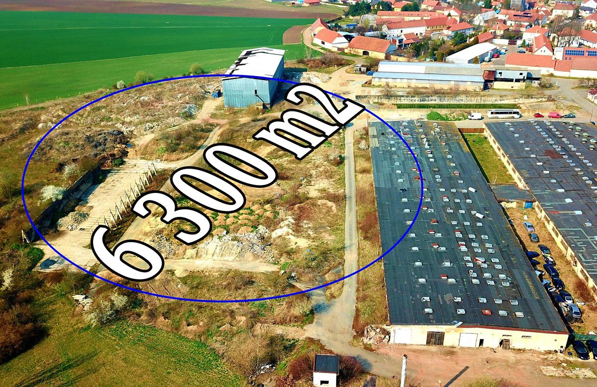 Prodej komerčního pozemku 6300 m²