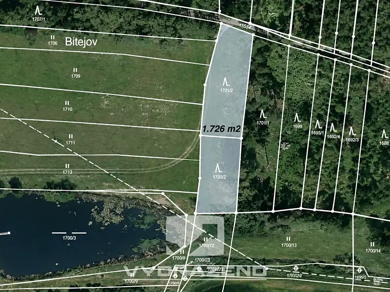 Prodej louky 1726 m², Chrášťany – náhled fotky 2