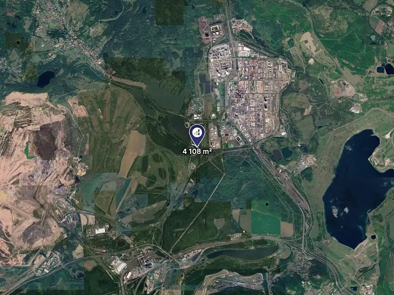 Prodej pozemku 4108 m², Horní Jiřetín – náhled fotky 2