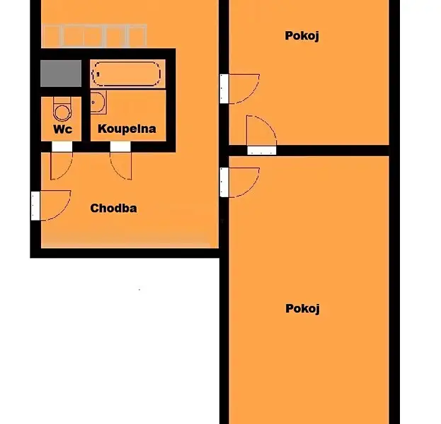 Prodej bytu 2+1 55 m², Karlovy Vary – náhled fotky 2