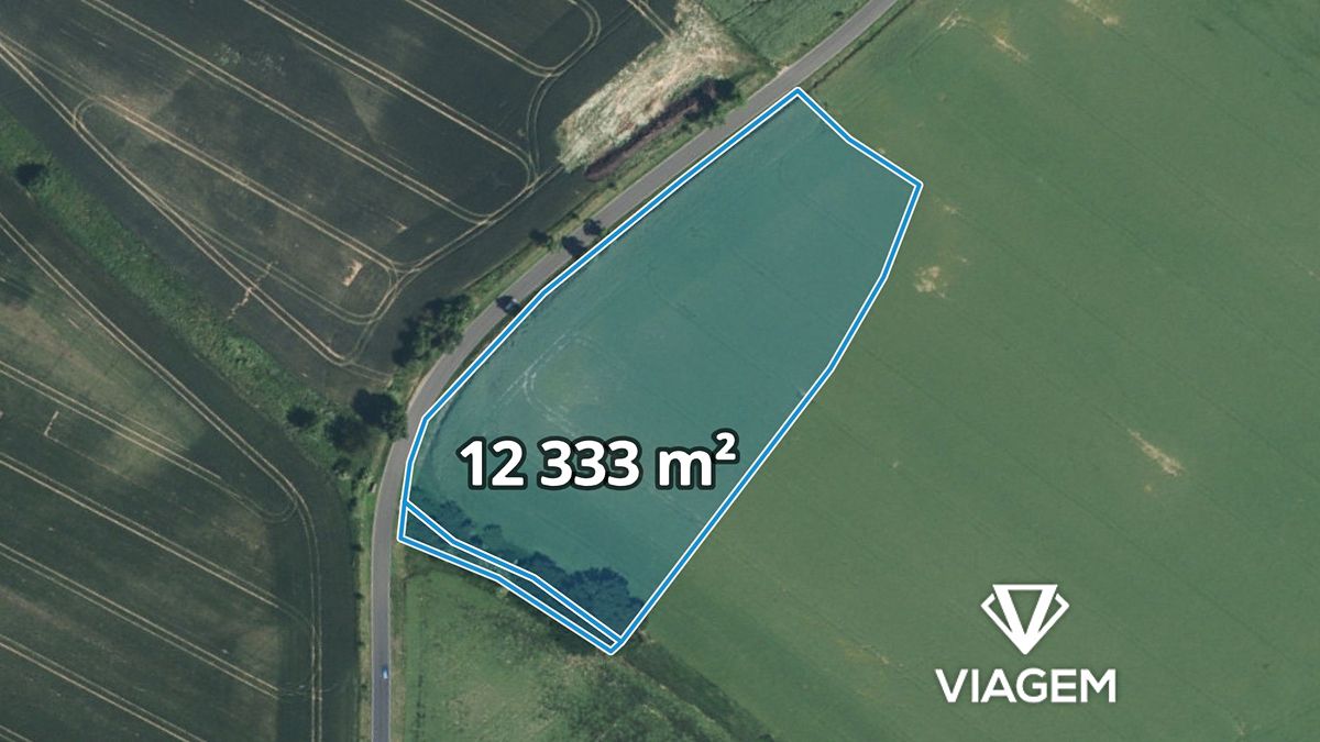 Prodej pole 12333 m², Ptýrov – fotka 1 z 3