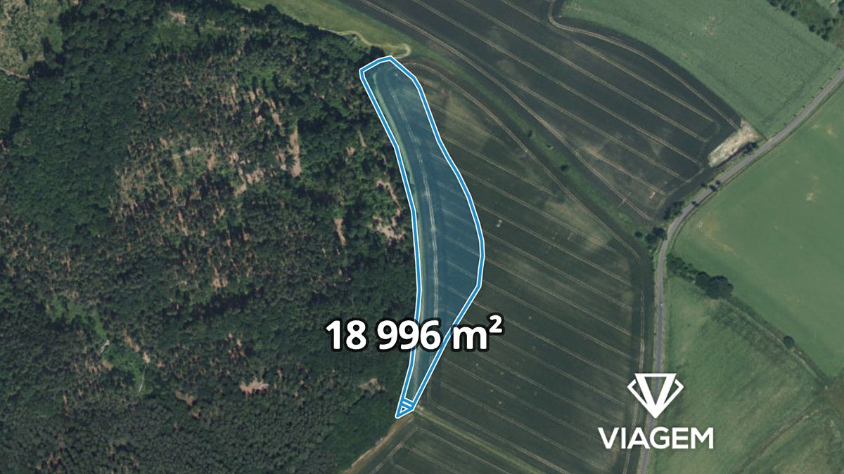 Prodej pole 18996 m², Ptýrov – fotka 1 z 3