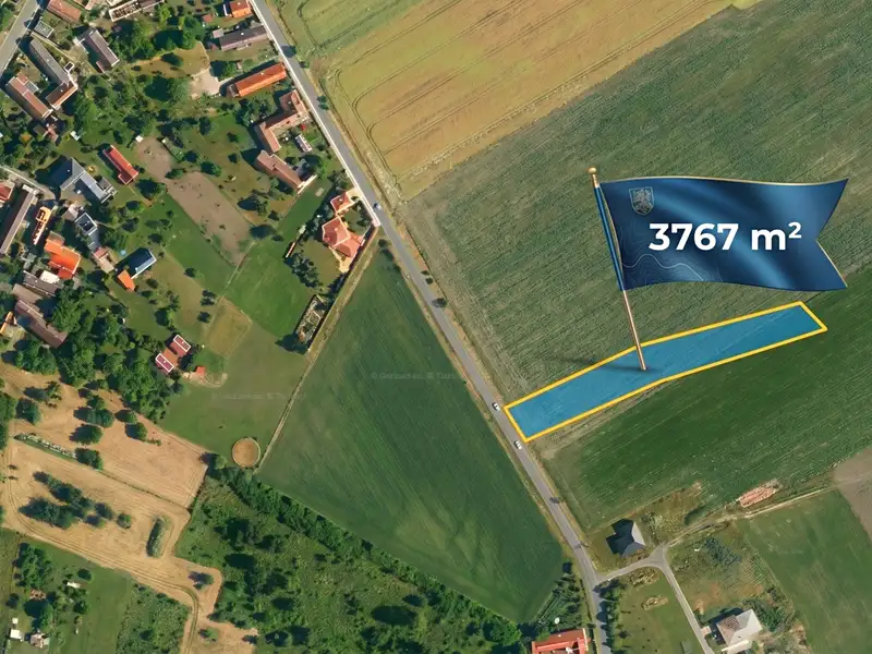Prodej stavebního pozemku 3767 m², Bělušice – náhled fotky 3