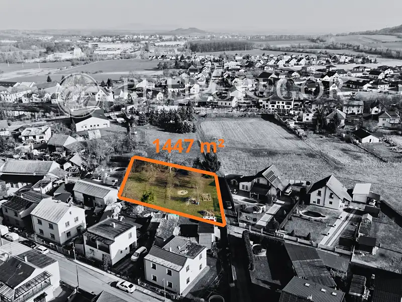 Prodej stavebního pozemku 1447 m², Mnichovo Hradiště – náhled fotky 2