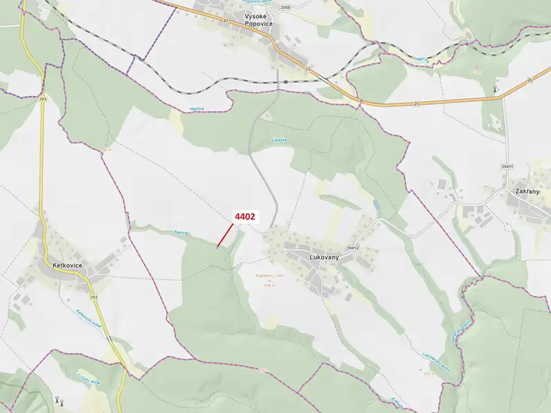 Dražba lesa 382 m², Lukovany – náhled fotky 1