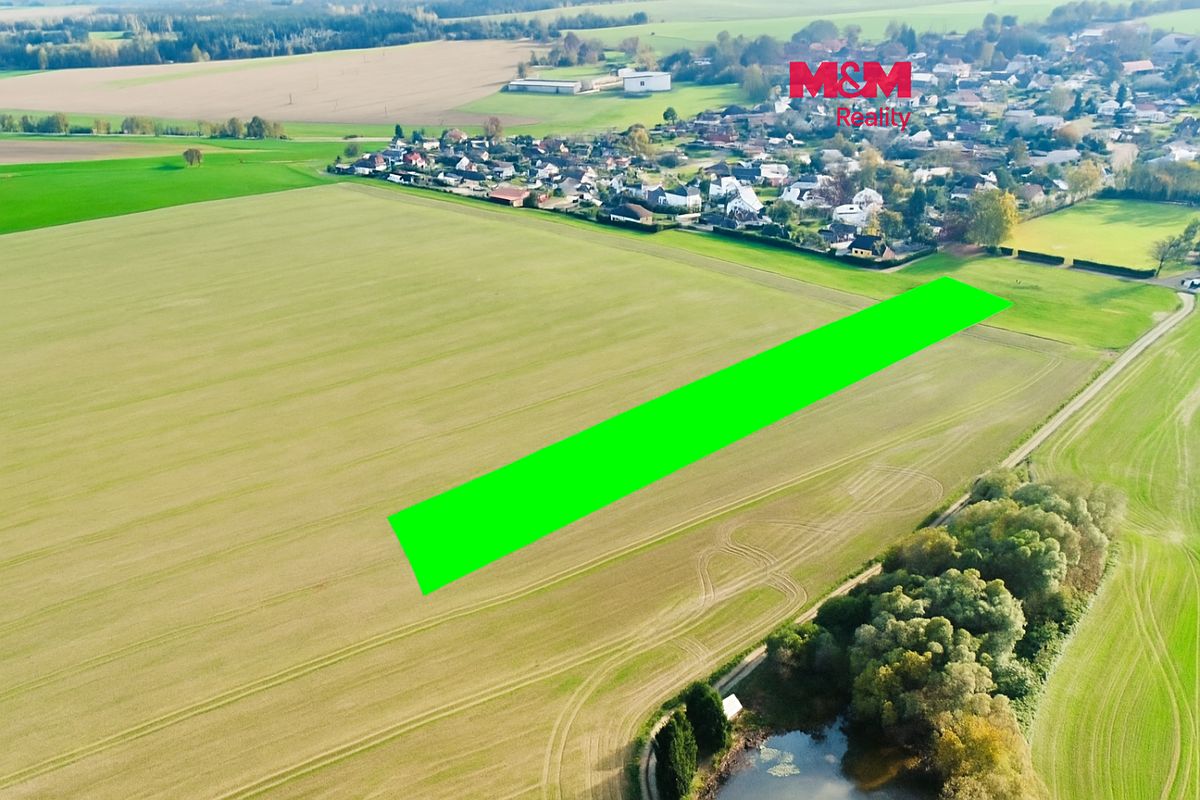 Prodej pole 2723 m², Nová Ves u Světlé – fotka 1 z 3