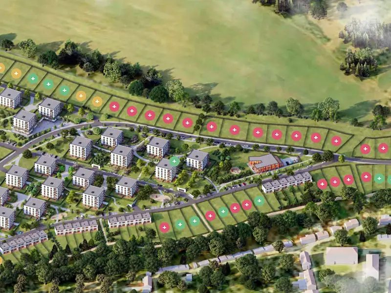 Prodej stavebního pozemku 1077 m², Oslavany – náhled fotky 1