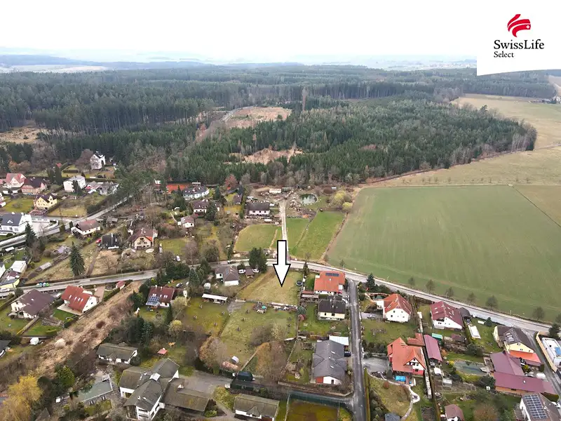 Prodej stavebního pozemku 843 m², Planá nad Lužnicí – náhled fotky 2