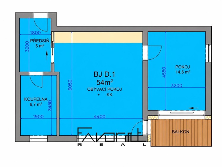 Wohnung 2+kk zum Kauf, 57 m² (12 von 12)