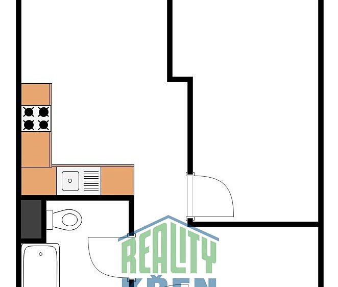 Wohnung 2+kk zur Miete, 42 m² (11 von 12)