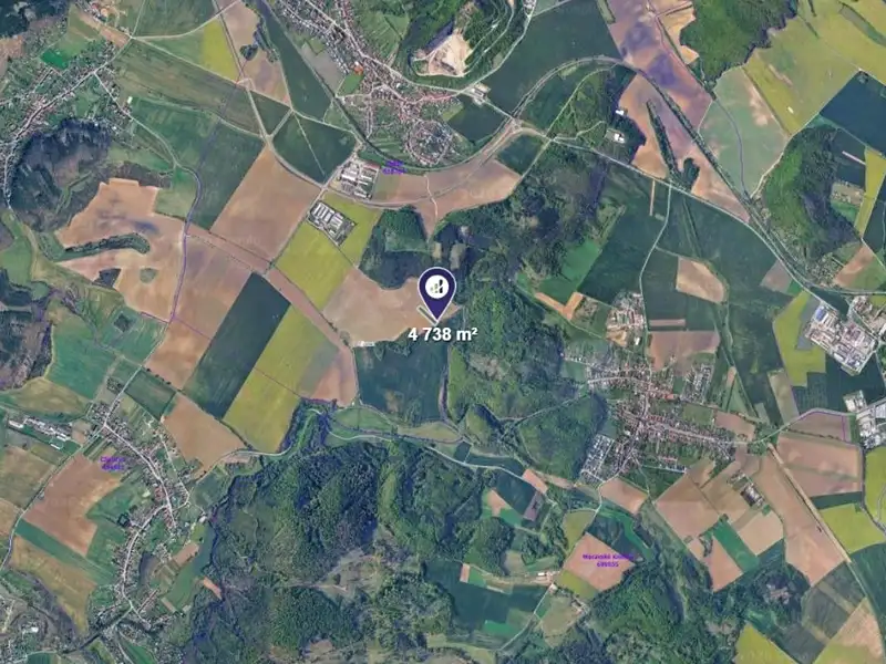 Prodej pole 4738 m², Čebín – náhled fotky 2