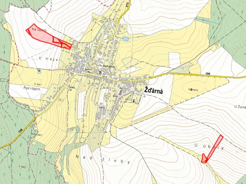 Prodej pole 18264 m², Žďárná – náhled fotky 3