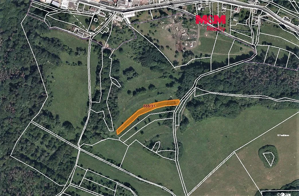 Prodej louky 1493 m²