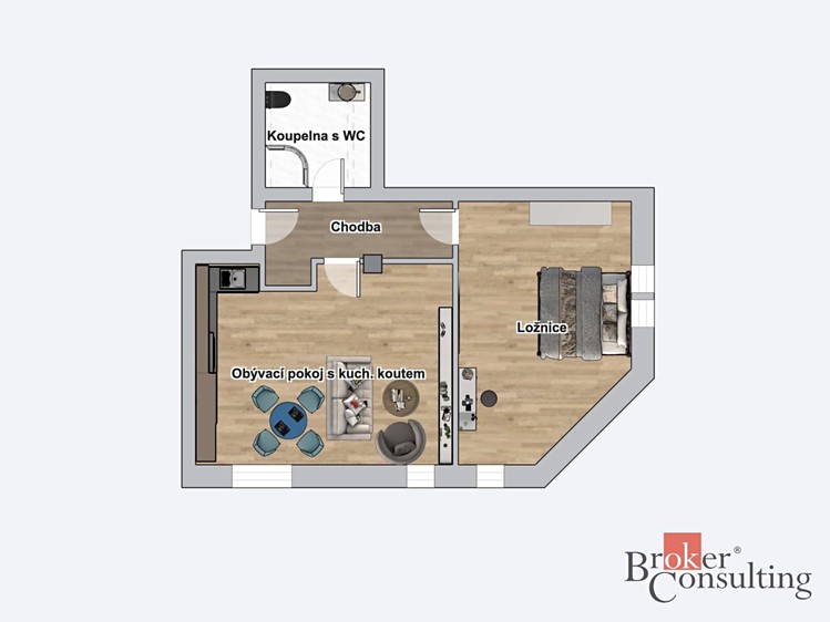 Квартира 2+kk на продаж, 56 м² (10 з 15)