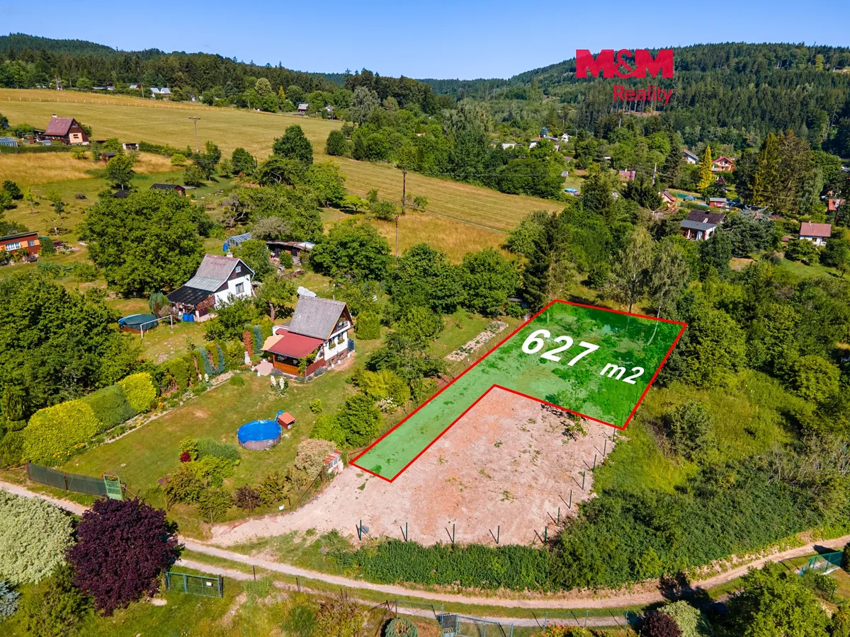 Prodej stavebního pozemku 627 m²