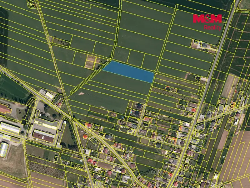 Prodej stavebního pozemku 5343 m², Štěpánkovice – náhled fotky 3