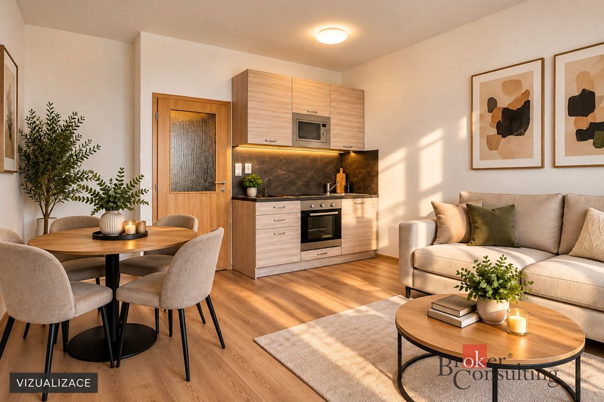 Prodej bytu 1+kk 33 m², Brno – fotka 1 z 3