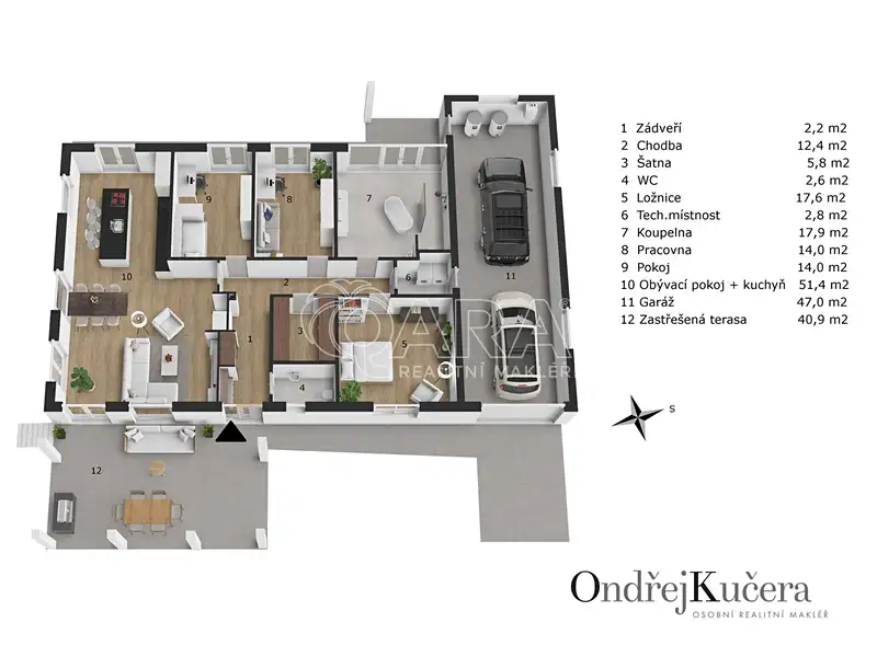 Prodej rodinného domu 200 m², pozemek 1000 m², Jeviněves – náhled fotky 2