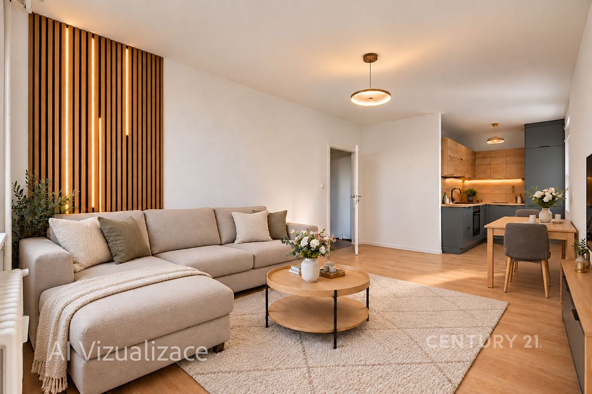 Prodej bytu 2+kk 46 m², Praha – fotka 1 z 3