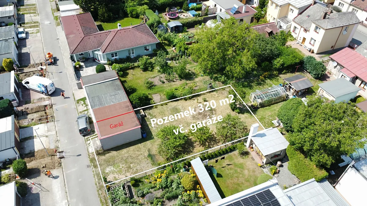 Prodej stavebního pozemku 320 m²