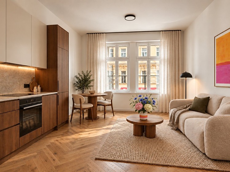 Prodej bytu 2+kk, 45 m² (1 z 16)